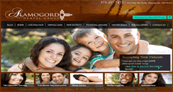 Desktop Screenshot of alamogordodental.com